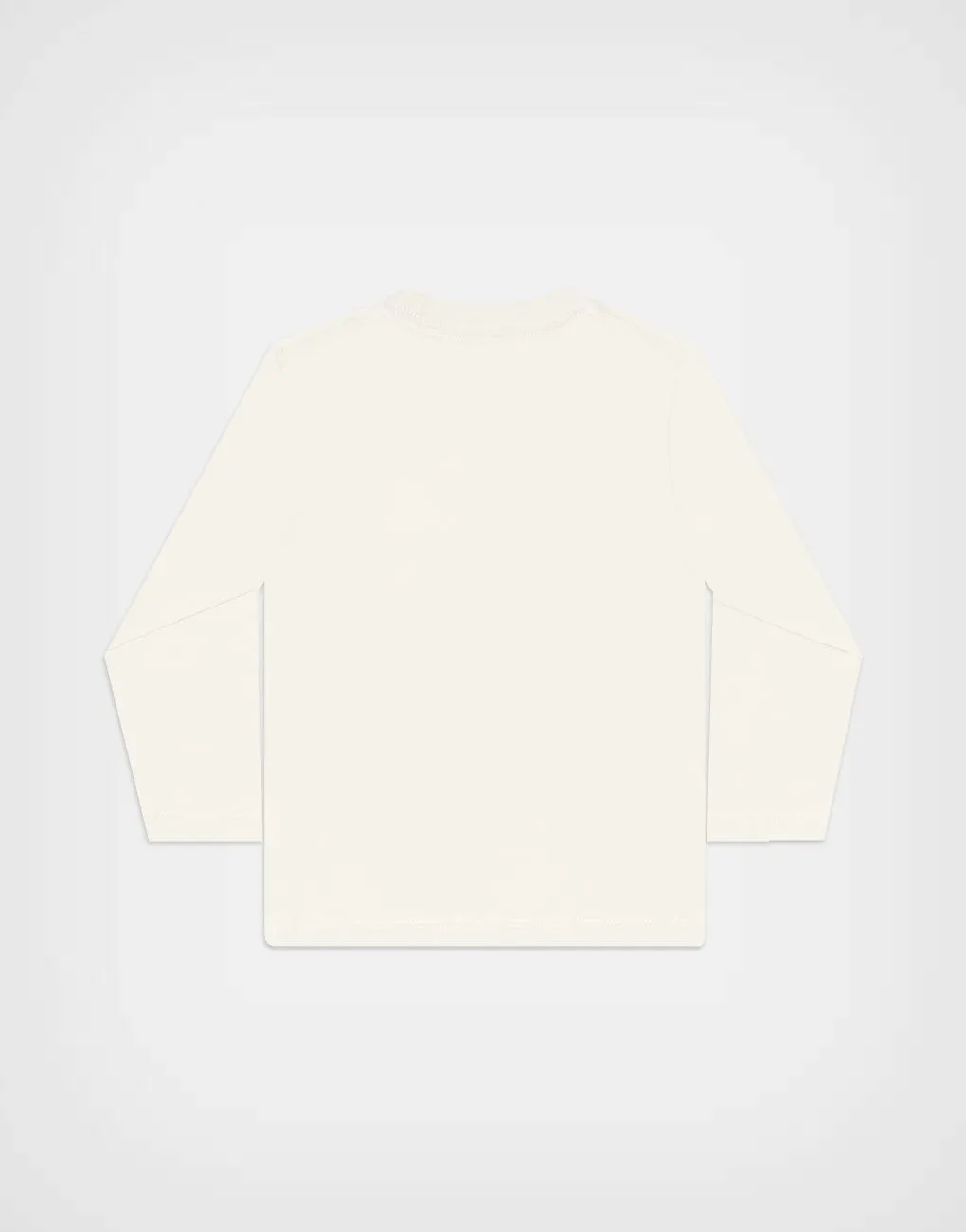 Polo Manga Larga Mickey Mouse Color Beige Para Niños
