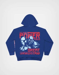 Casaca Spider Man Power Color Azul para Niños