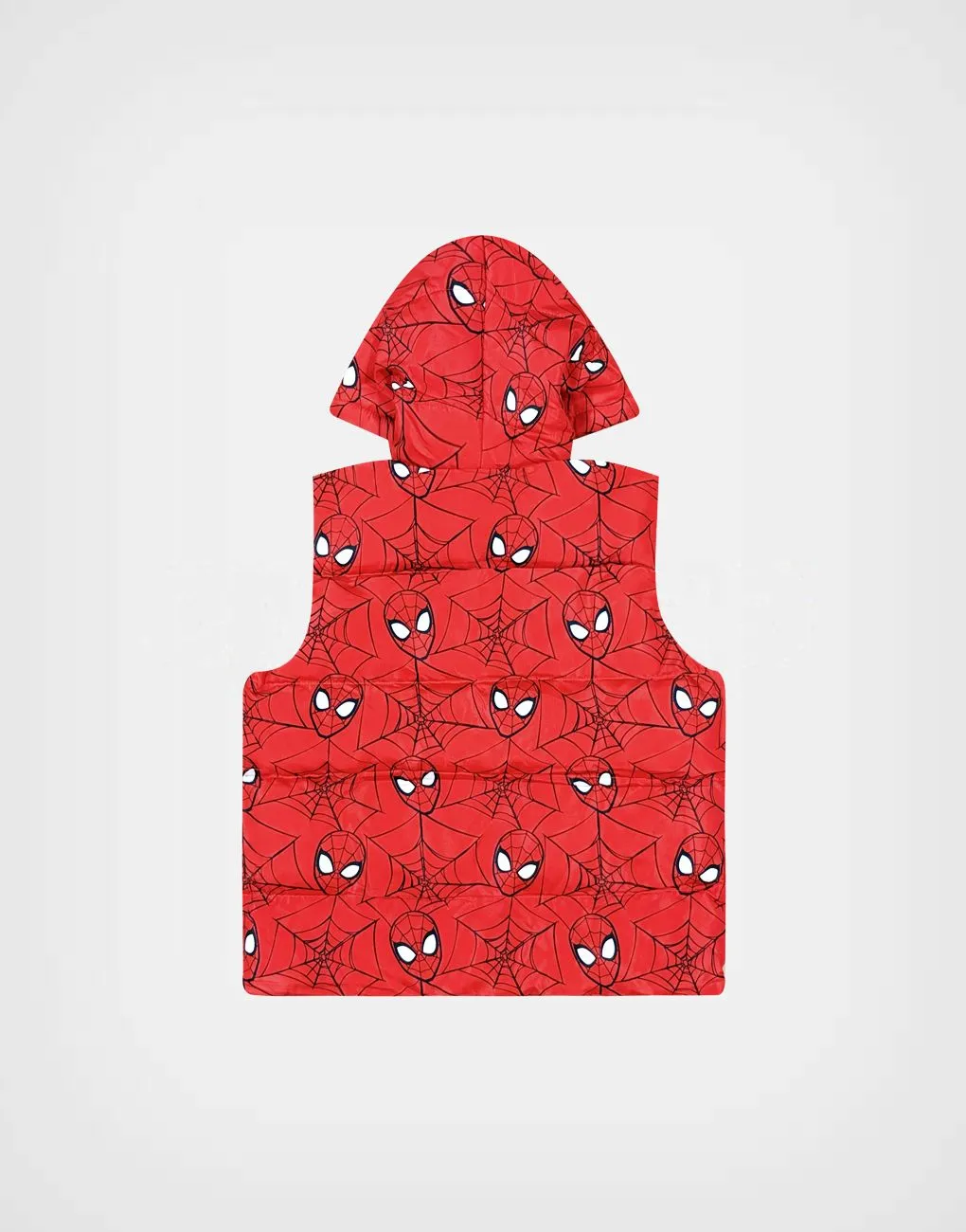 Chaleco Color Rojo Spiderman con Capucha