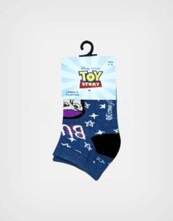 Medias Toy Story Color Azul Pack de 3 Pares Para Niños