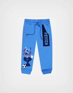 Pantalón Jogger Stitch Soccer Color Azul para Niños
