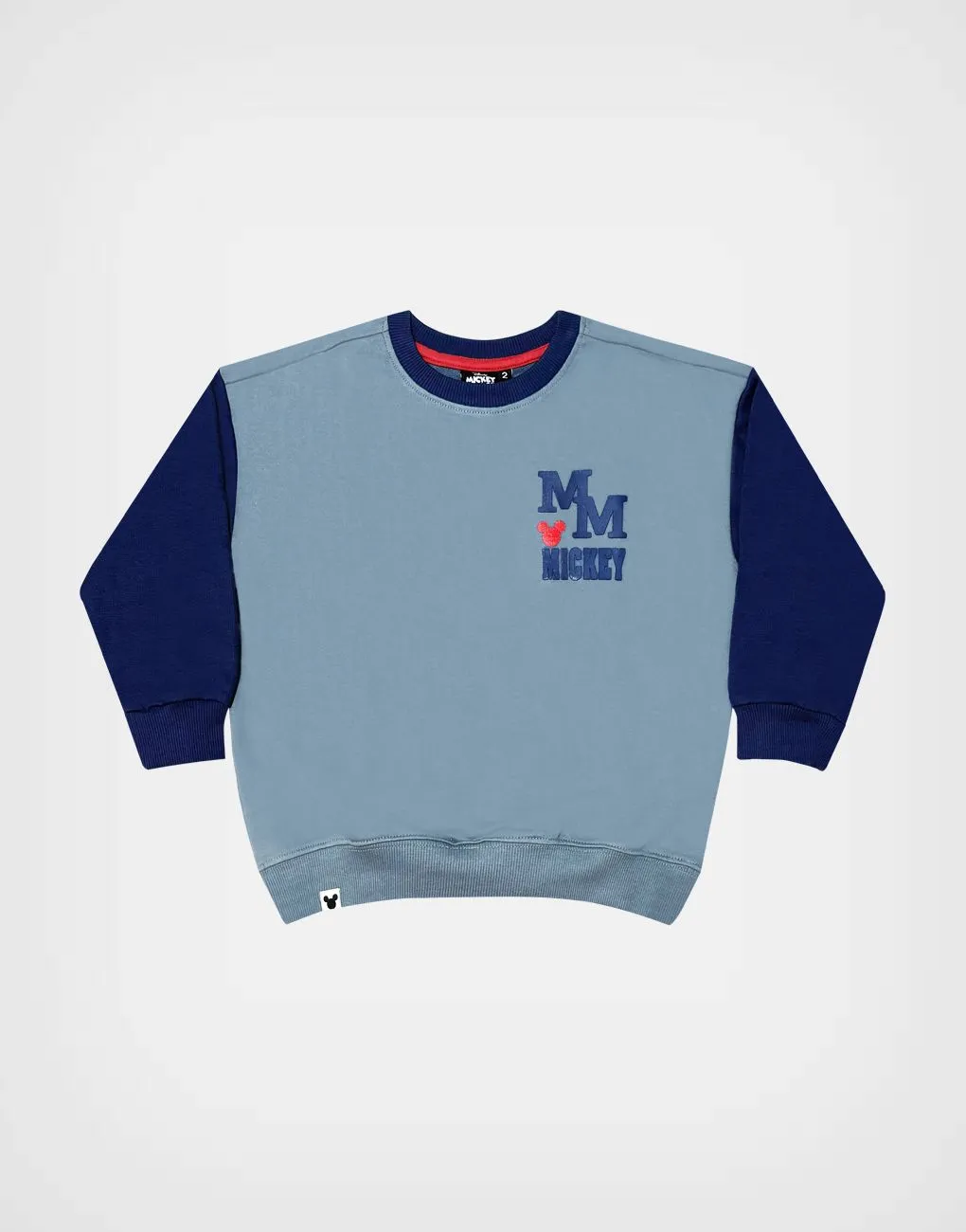 Polera Mickey Mouse Color Azul Para Niños