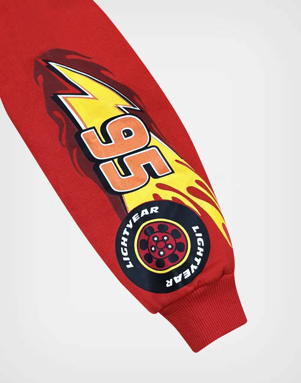 Casaca Cars Rayo McQueen Rojo Para Niños