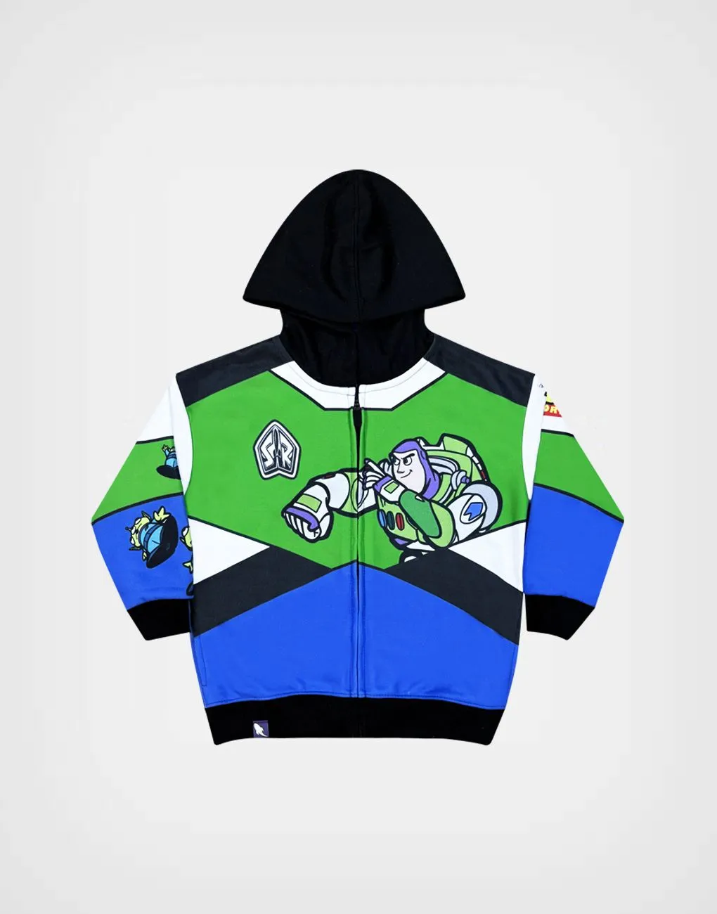 Casaca Con Capucha Buzz Lightyear Toy Story Para Niños