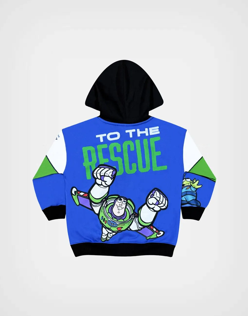 Casaca Con Capucha Buzz Lightyear Toy Story Para Niños