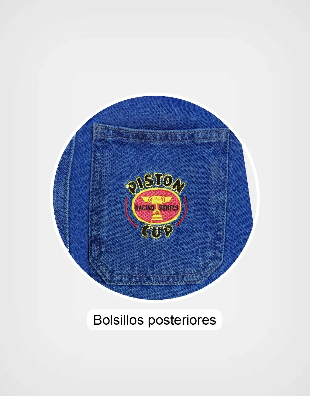 Pantalón Jean Cars Rayo McQueen Para Niños