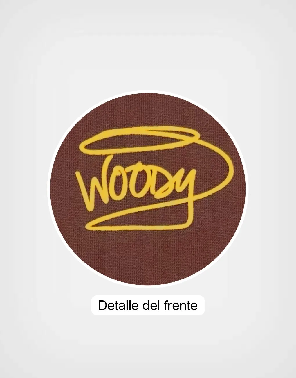 Polera Woody Toy Story Color Marrón Para Niños