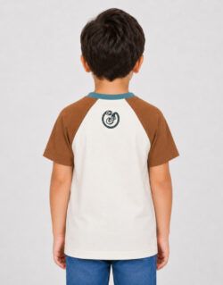 Polo Manga Corta Mate Cars Beige Para Niños