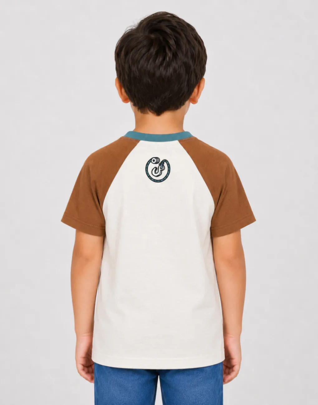 Polo Manga Corta Mate Cars Beige Para Niños