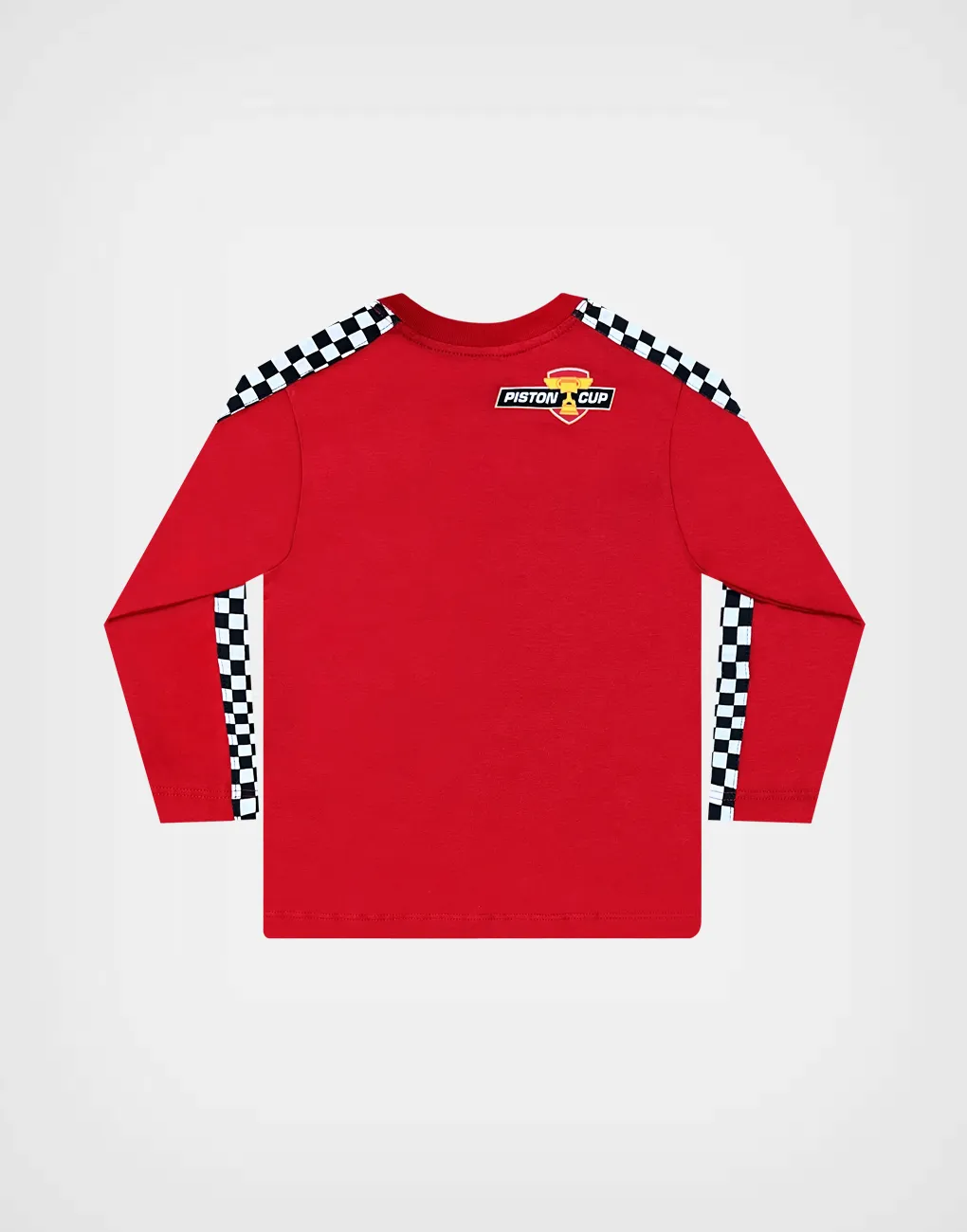 Polo Manga Larga Cars Rayo McQueen Rojo Para Niños