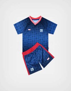 Conjunto Deportivo Marvel Color Azul Para Niños