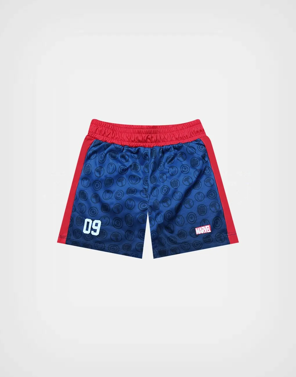 Conjunto Deportivo Marvel Color Azul Para Niños