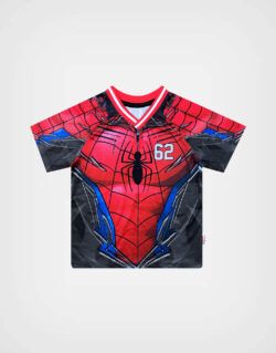 Conjunto Deportivo Spider Man Color Rojo + Azul Para Niños