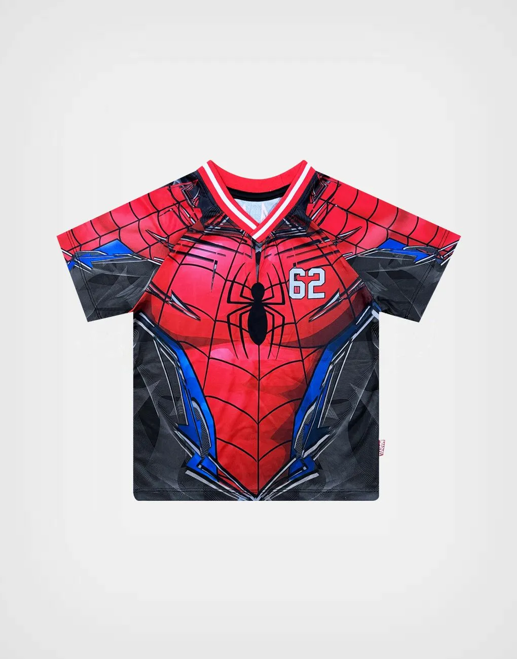 Conjunto Deportivo Spider Man Color Rojo + Azul Para Niños