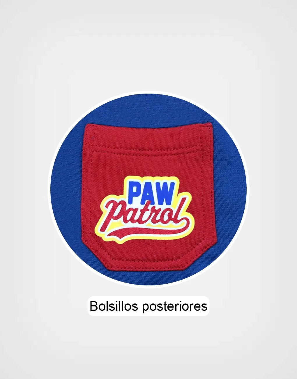 Pantalón Jogger Paw Patrol Chase & Marshall Color Azul Para Niños