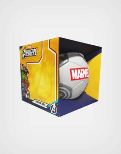 Pelota de Fútbol Marvel Color Gris