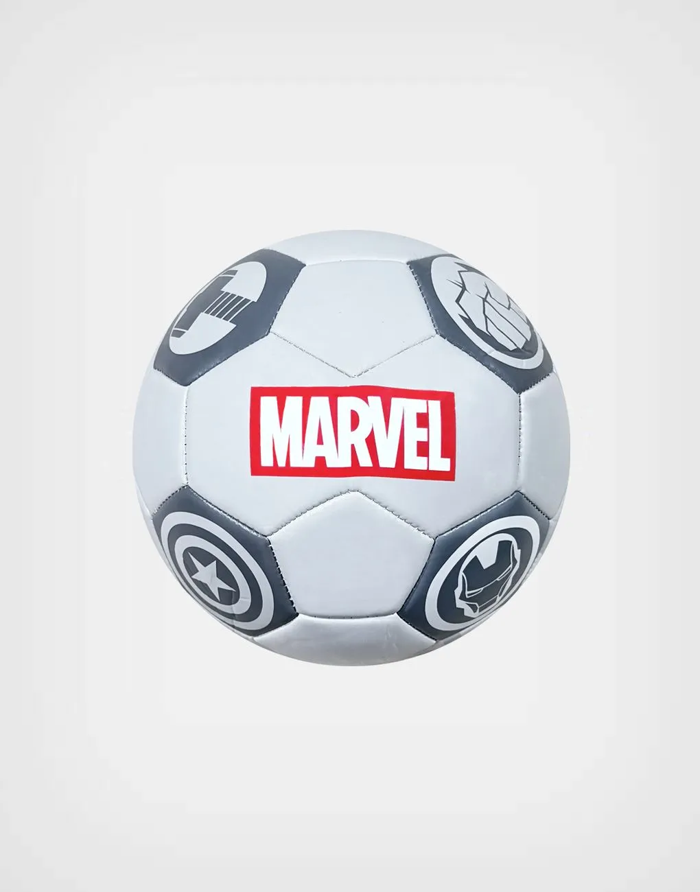 Pelota de Fútbol Marvel Color Gris