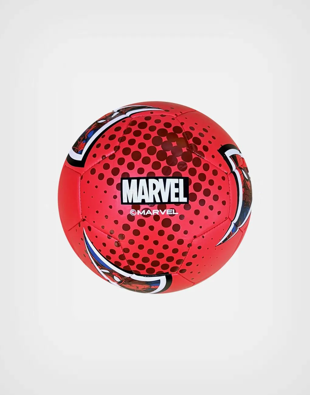 Pelota de Fútbol Spider Man Web Color Roja
