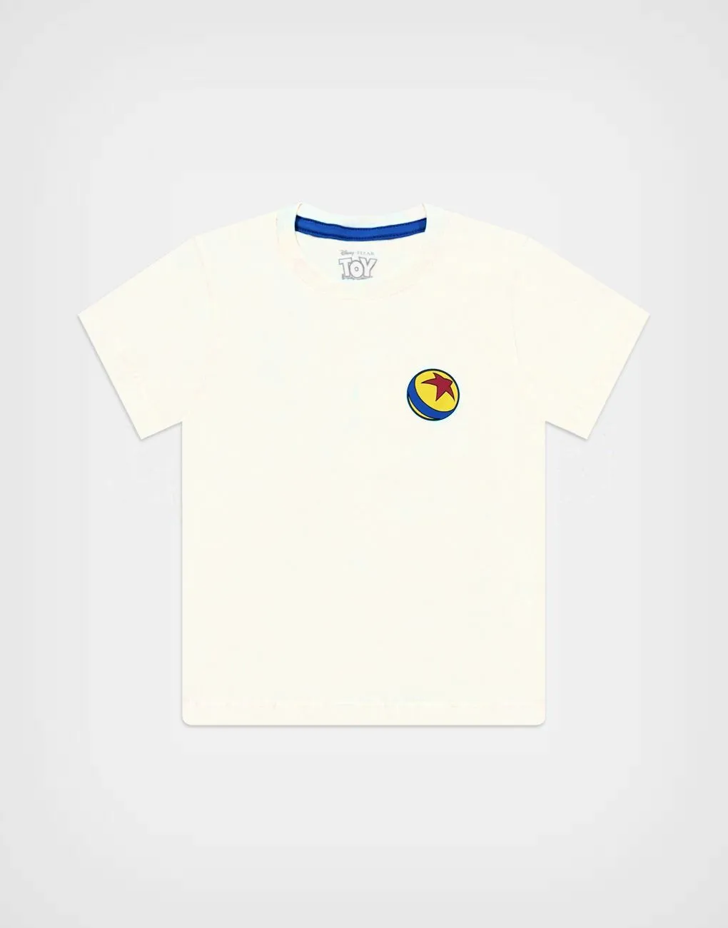 Polo Manga Corta Toy Story Color Beige Para Niños