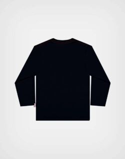 Polo Manga Larga Spider Man Color Negro Para Niños