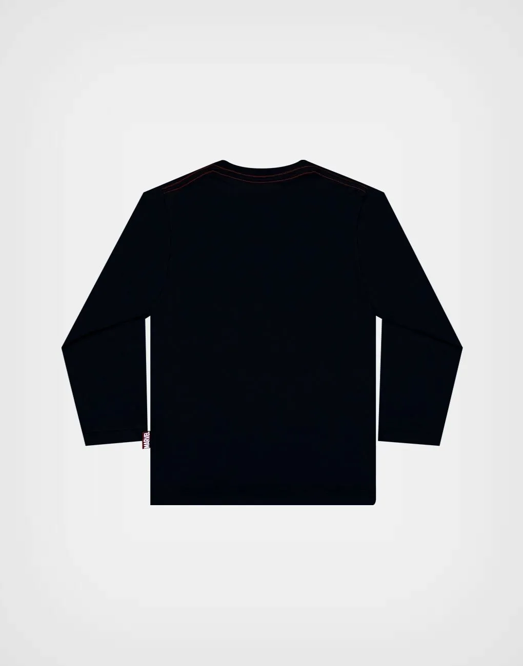 Polo Manga Larga Spider Man Color Negro Para Niños