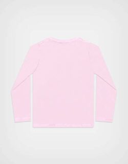 Polo Manga Larga Stitch Color Rosa Para Niñas