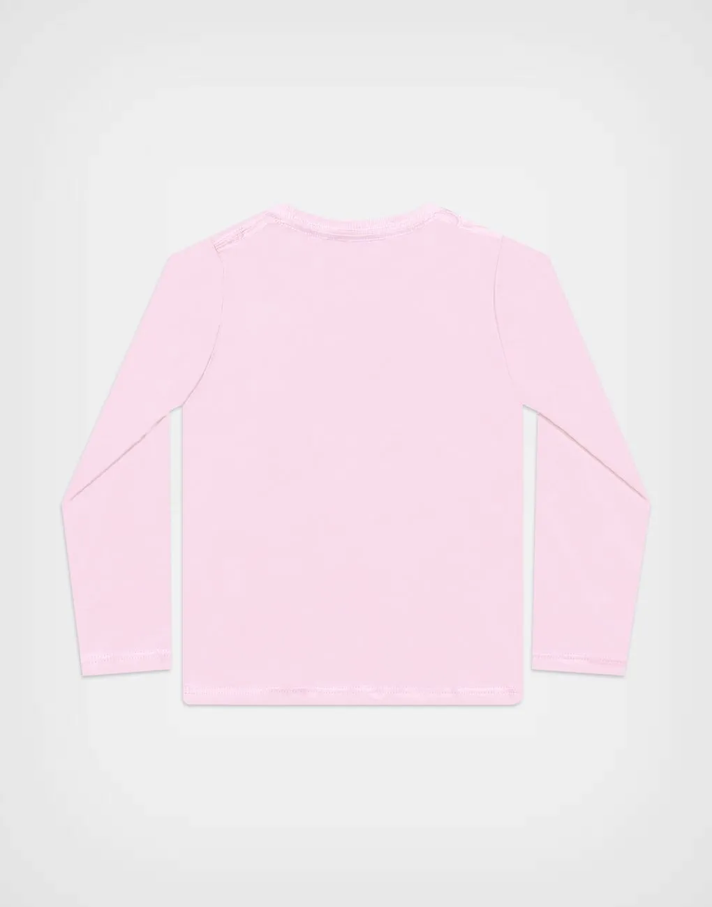 Polo Manga Larga Stitch Color Rosa Para Niñas