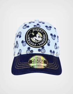 Gorra Mickey Mouse Color Azul Denim Para Niños