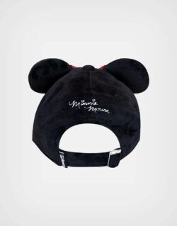 Gorra Minnie Mouse Lentejuelas Color Negra Para Niñas