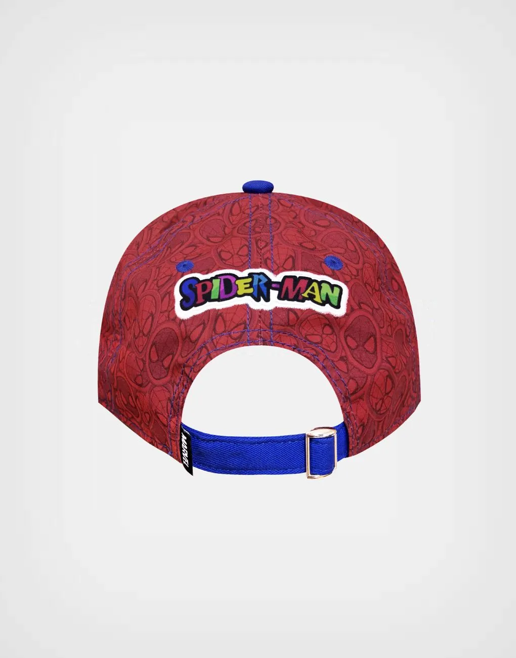 Gorra Spider Man Color Rojo + Azul Para Niños