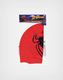 Gorro de Natación Spider Man Araña Color Roja Para Niños