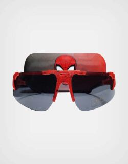 Lentes de Sol Spider Man Color Rojo + Negro con Estuche Para Niños