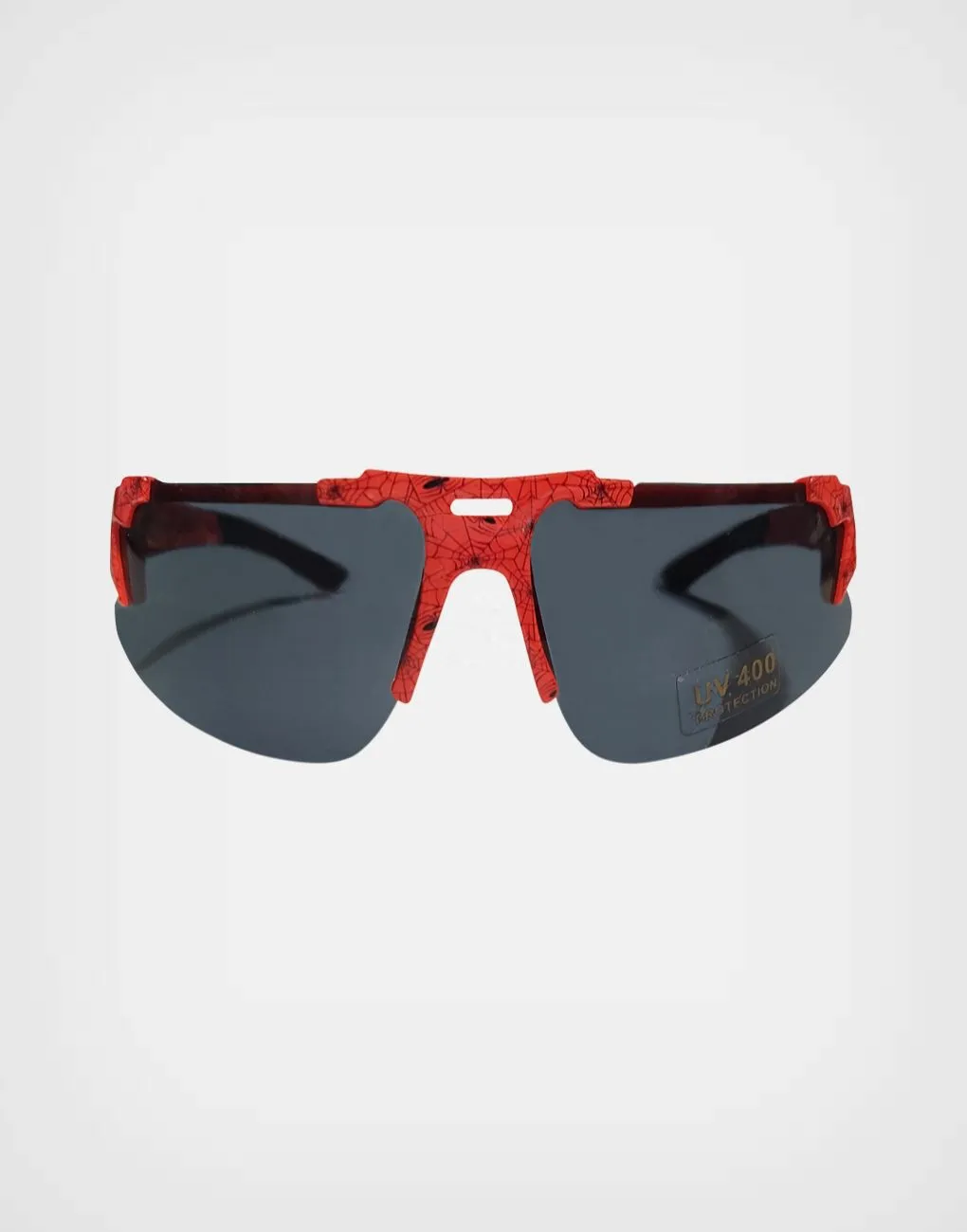 Lentes de Sol Spider Man Color Rojo + Negro con Estuche Para Niños