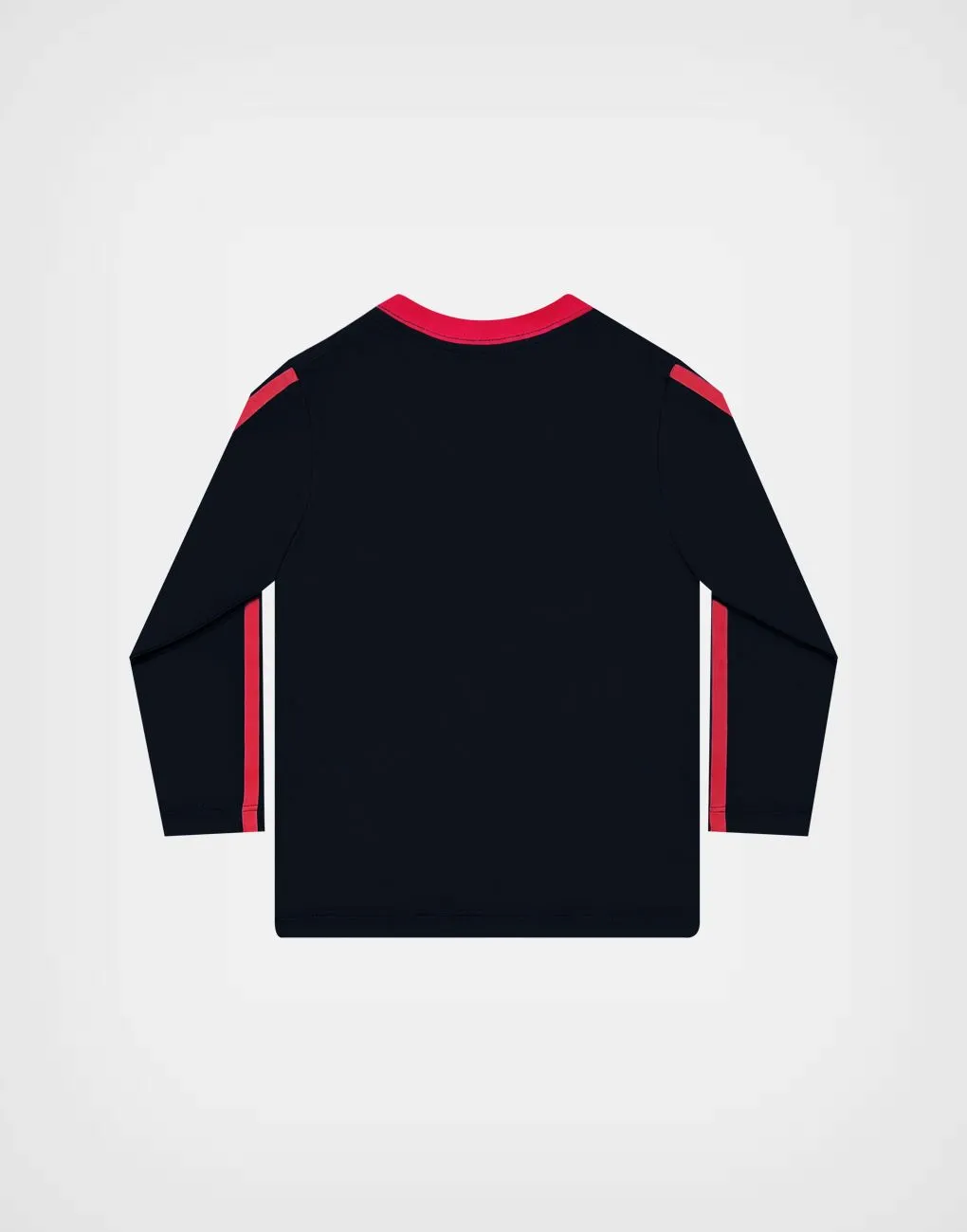 Polo Manga Larga Cars Rayo McQueen Color Negro Para Niños