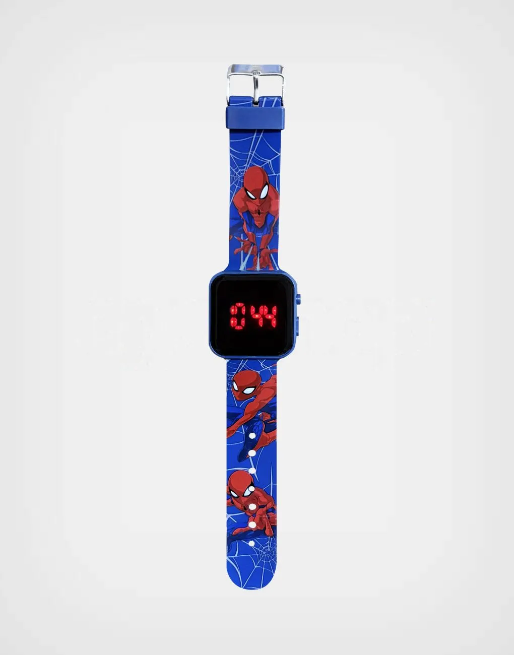 Set Reloj y Billetera Spider Man Color Azul Para Niños