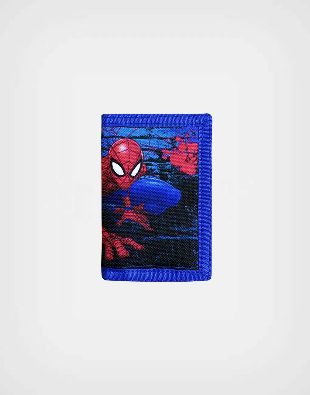 Set Reloj y Billetera Spider Man Color Azul Para Niños