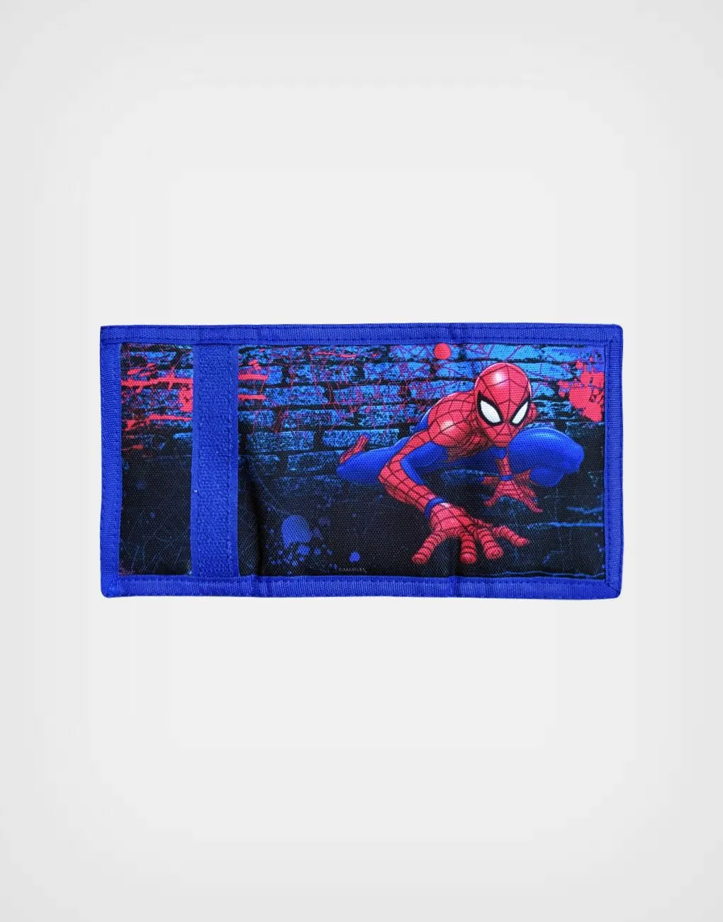 Set Reloj y Billetera Spider Man Color Azul Para Niños