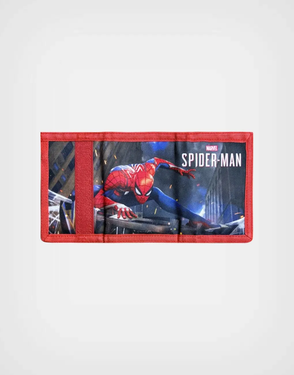 Set Reloj y Billetera Spider Man Color Rojo Para Niños