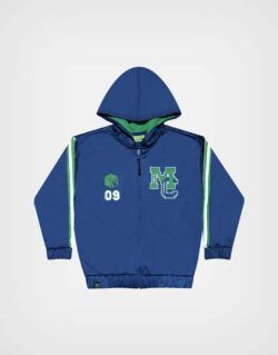 Casaca Deportiva Minecraft Creeper Color Azul Para Niños