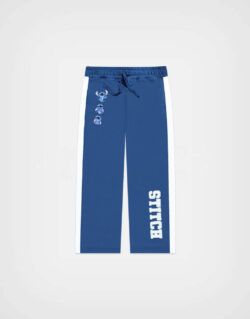 Pantalón Jogger Stitch Color Azul Para Niñas