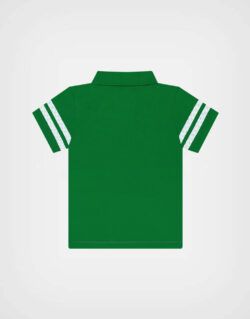 Polo Camisero Minecraft Creeper Color Verde Para Niños