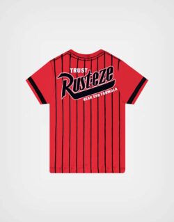 Polo Manga Corta Cars Lightning McQueen Color Rojo Para Niños