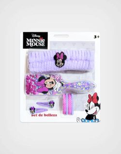 Set de Belleza Minnie Mouse Color Lila Para Niñas