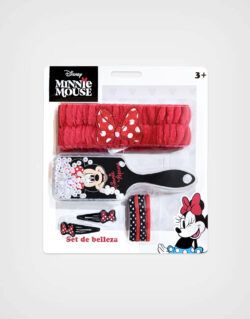 Set de Belleza Minnie Mouse Color Rojo Para Niñas