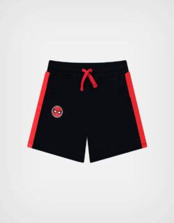 Short Spider Man cOLOR Negro para Niños