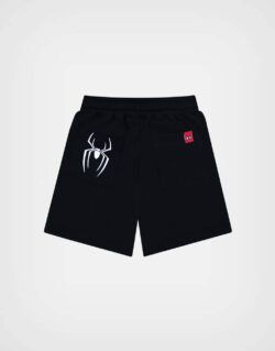 Short Spider Man Color Negro para Niños