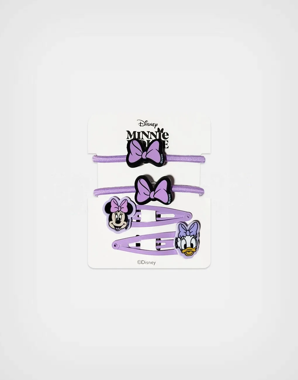 Set de Accesorios Minnie Mouse Color Lila con Estuche Para Niñas