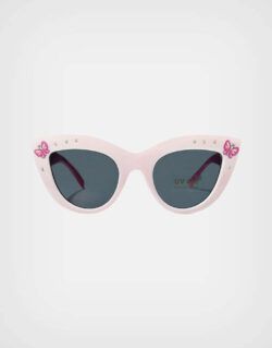 Lentes de Sol Minnie Mouse Color Rosa + Celeste con Estuche Para Niñas