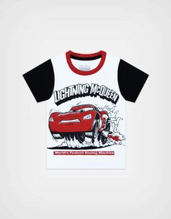 Pijama Manga Corta Cars Rayo McQueen Para Niños