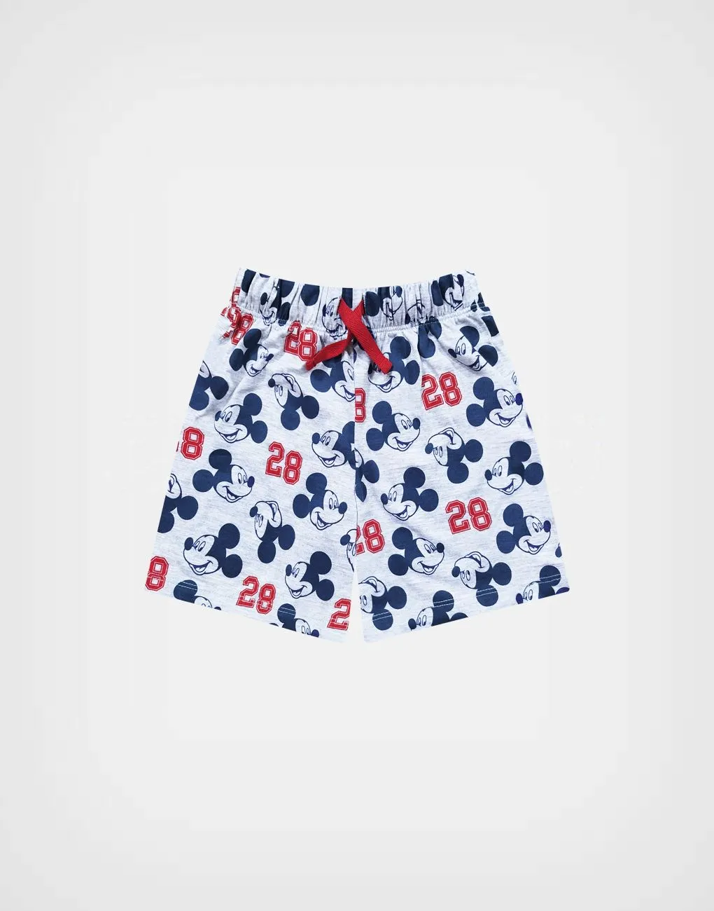 Pijama Manga Corta Mickey Mouse Color Azul Para Niños